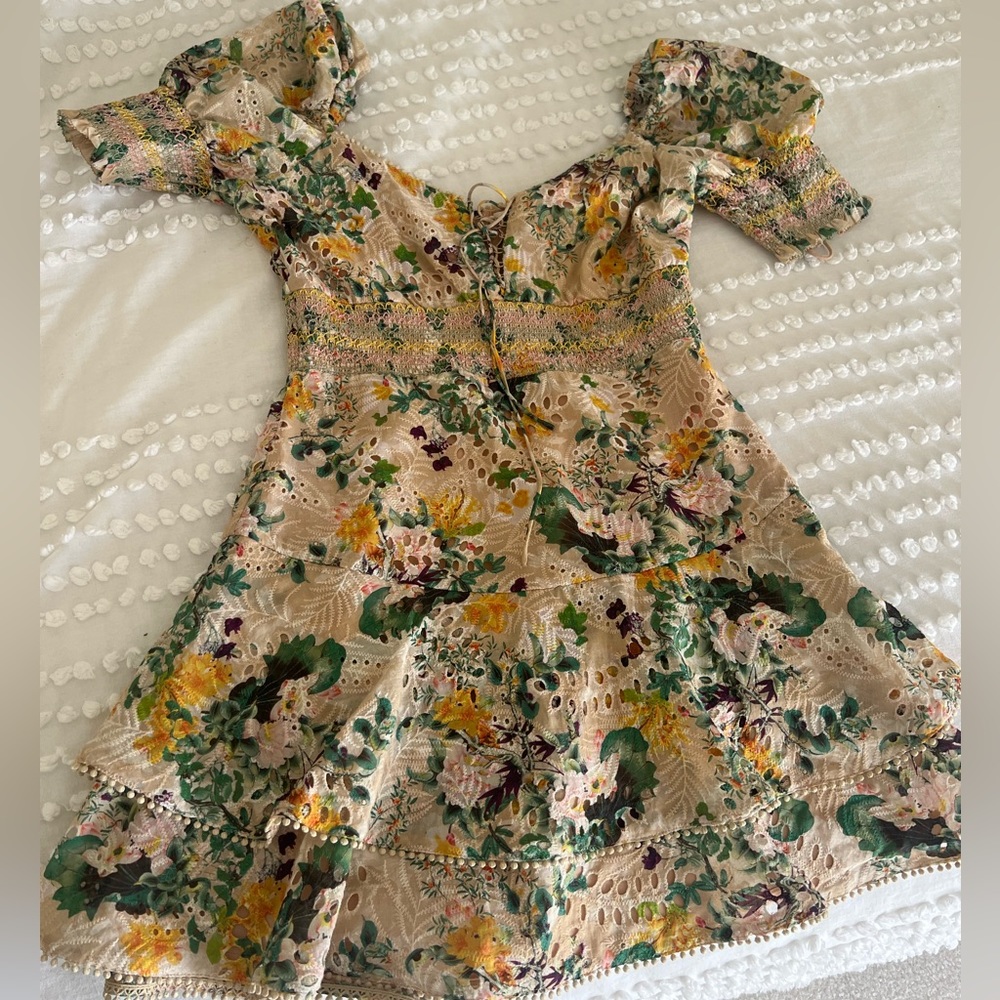 Alice and Olivia authentic dress with floral pattern